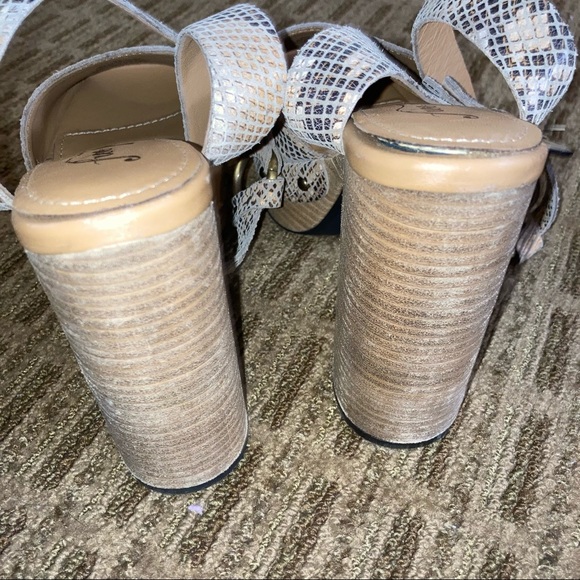 Free People Justine Snakeskin Platform Sandals - Picture 10 of 14